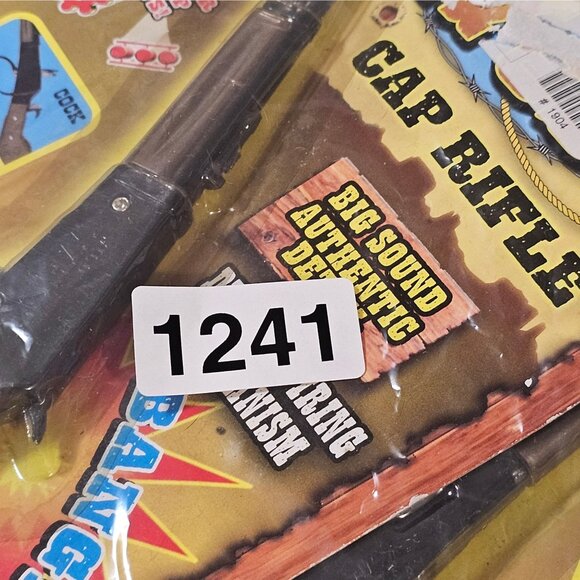 Lot of 4 Jaru Wild West TOY Cap Rifle Die Cast Metal Firing Mechanism 11" NOS - Picture 9 of 9